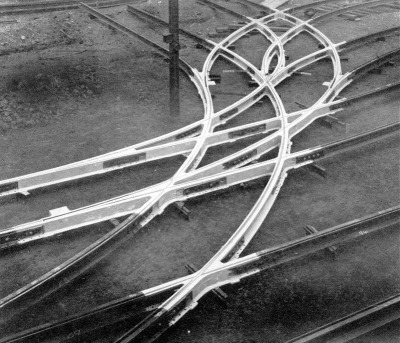 Tram track junction