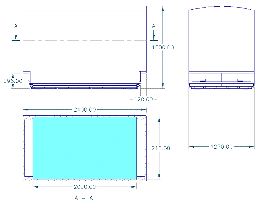 Proposed SSAC dimensions